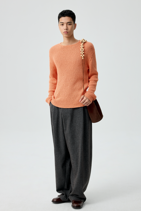 SIMPLE PROJECT SUEDE BUCKET BAG