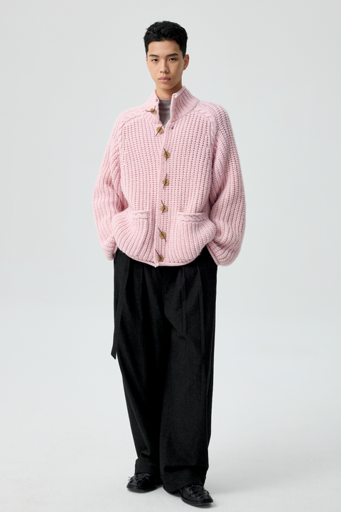 SIMPLE PROJECT RUFFLED TROUSERS