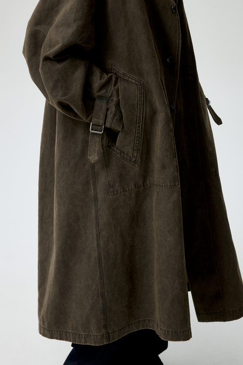 SIMPLE PROJECT COATED COAT