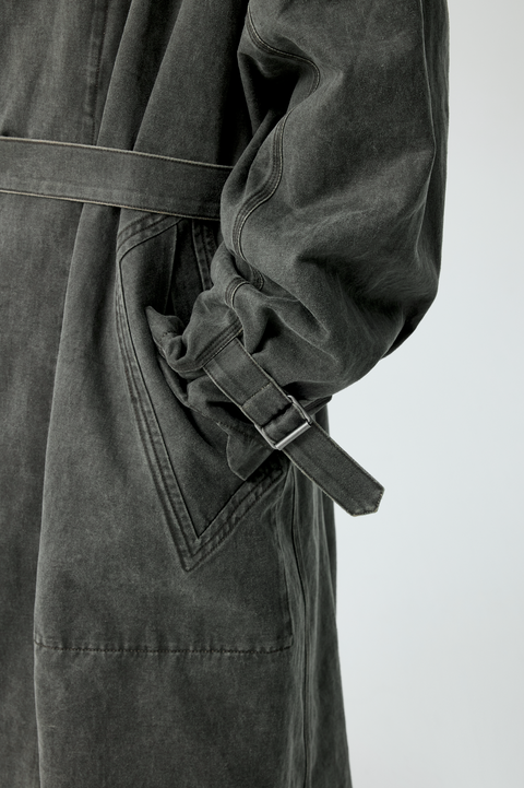 SIMPLE PROJECT COATED COAT