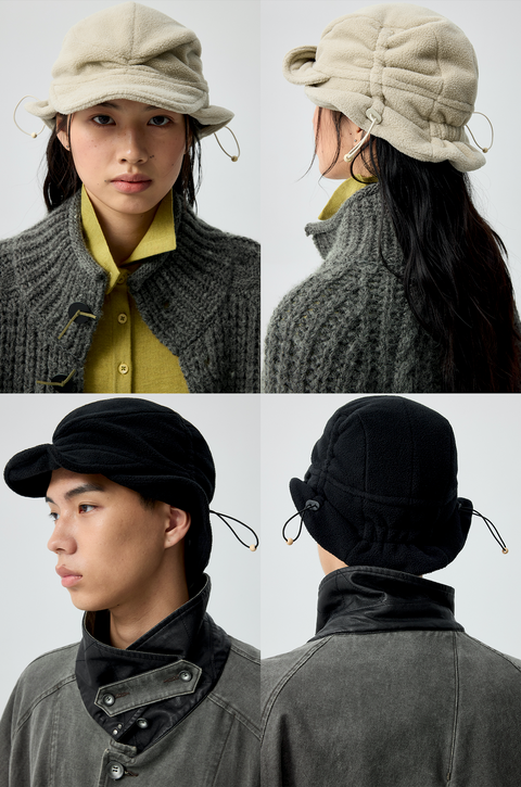 SIMPLE PROJECT POLAR FLEECE HAT