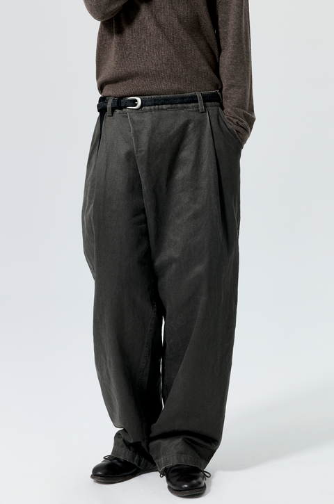 SIMPLE PROJECT COATED TROUSERS