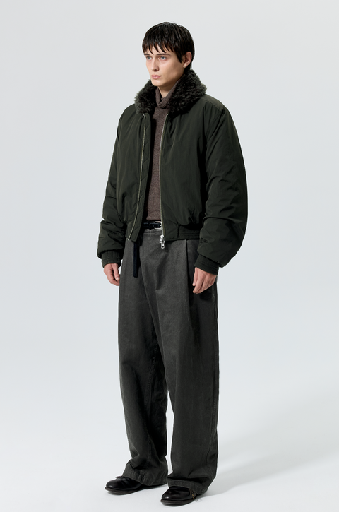 SIMPLE PROJECT COATED TROUSERS