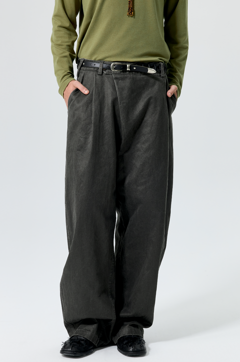 SIMPLE PROJECT COATED TROUSERS