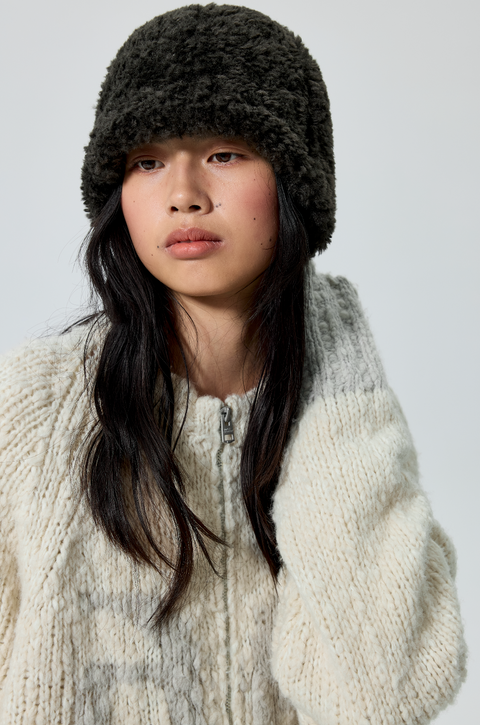 SIMPLE PROJECT COLOR-BLOCK CARDIGAN