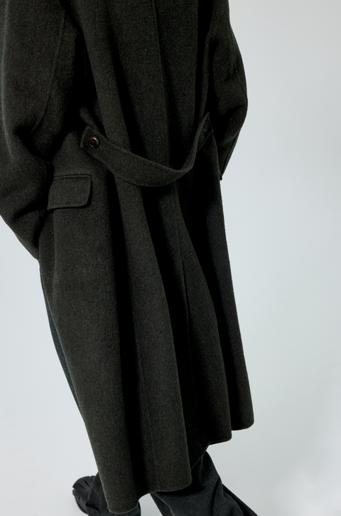 SIMPLE PROJECT WOOL CHESTER COAT
