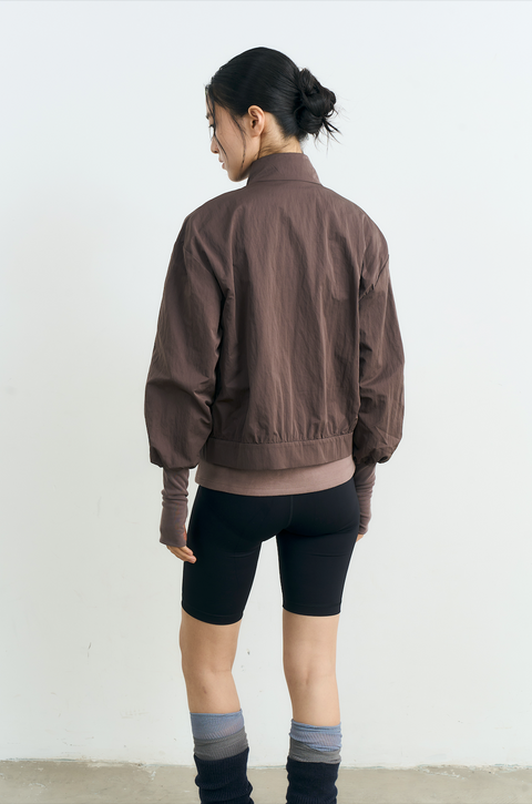 NULL NONE LAYERED ZIP-UP JACKET