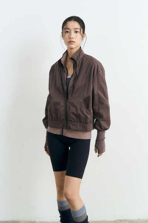 NULL NONE LAYERED ZIP-UP JACKET