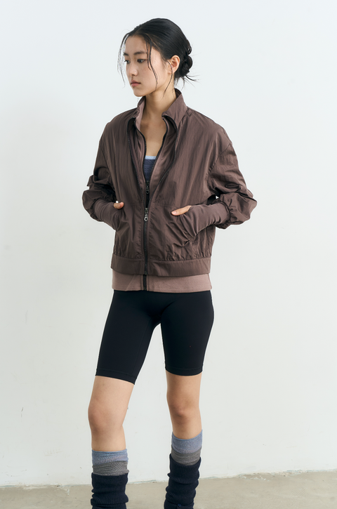 NULL NONE LAYERED ZIP-UP JACKET