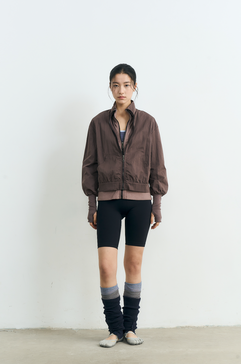 NULL NONE LAYERED ZIP-UP JACKET