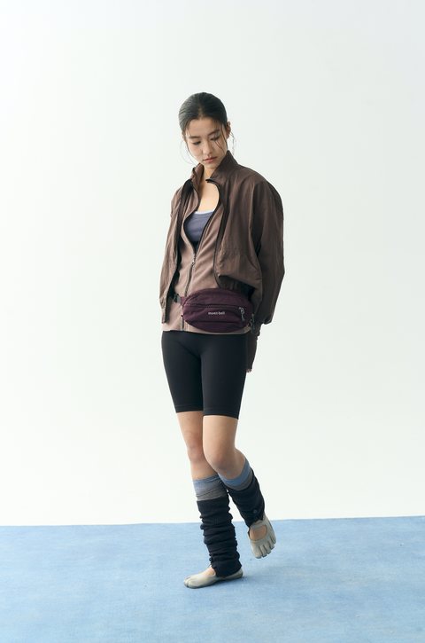 NULL NONE LAYERED ZIP-UP JACKET