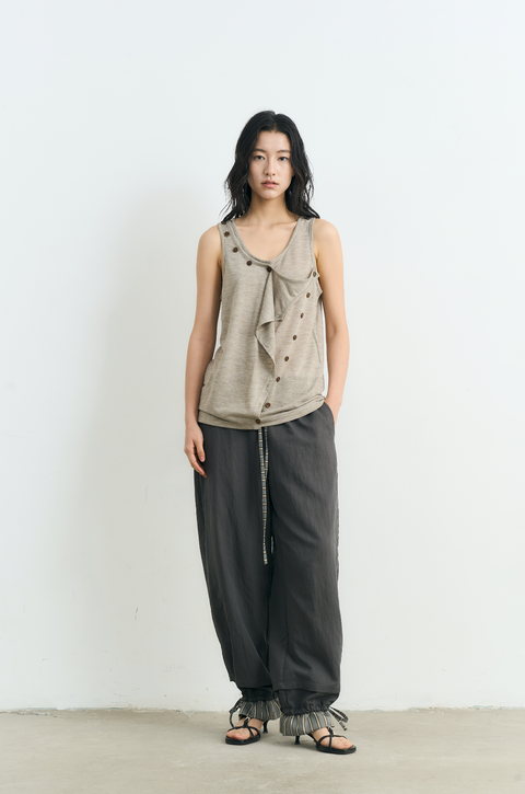 NULL NONE BUTTON-UP VEST