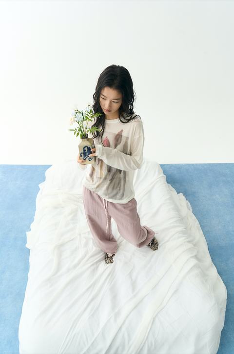 NULL NONE PRINTED LONG SLEEVES