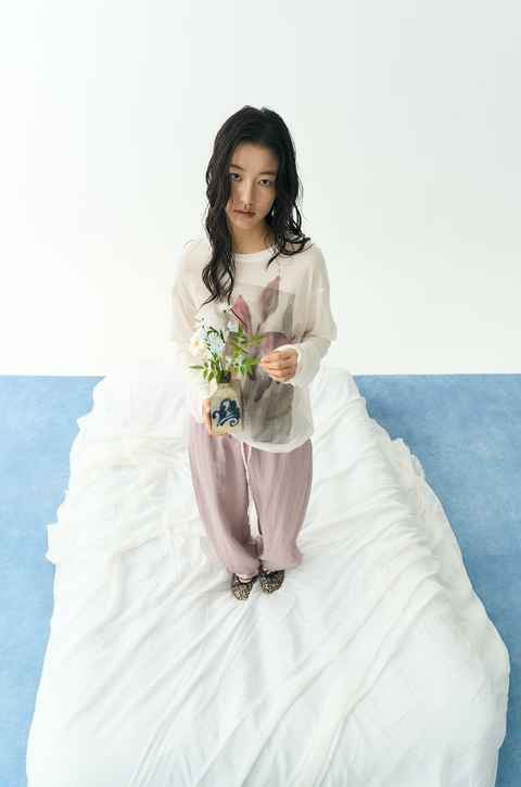 NULL NONE PRINTED LONG SLEEVES