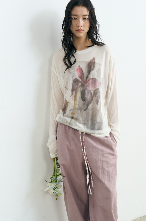 NULL NONE PRINTED LONG SLEEVES