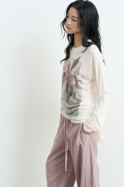 NULL NONE PRINTED LONG SLEEVES