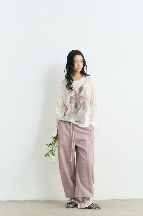 NULL NONE PRINTED LONG SLEEVES