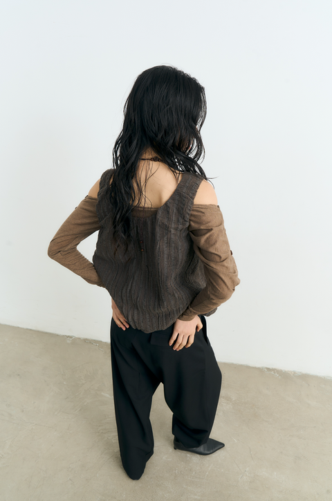 NULL NONE BUBBLE VEST