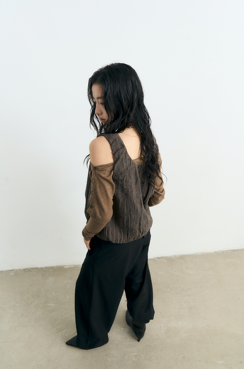 NULL NONE BUBBLE VEST