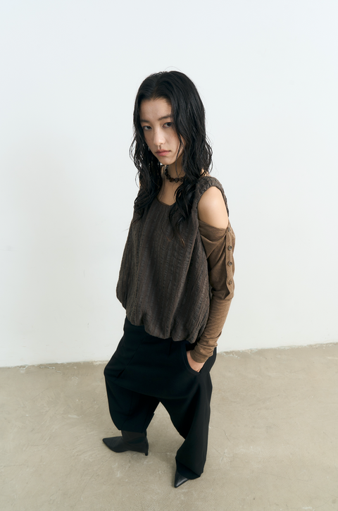 NULL NONE BUBBLE VEST