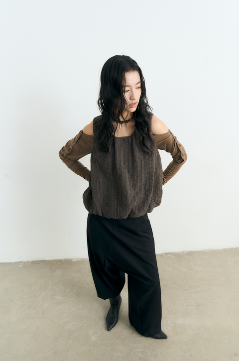 NULL NONE BUBBLE VEST