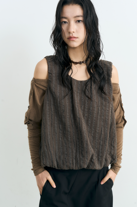 NULL NONE BUBBLE VEST