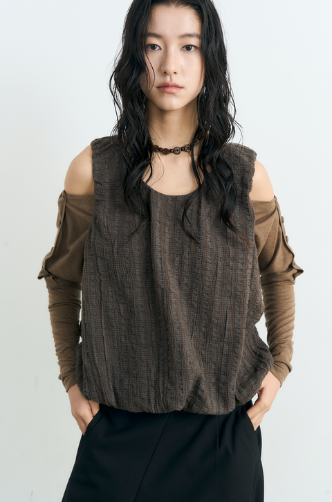 NULL NONE BUBBLE VEST