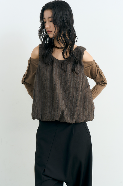 NULL NONE BUBBLE VEST