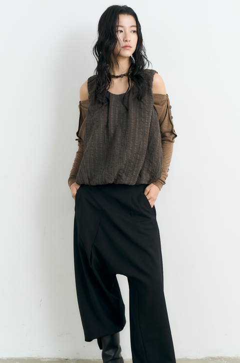 NULL NONE BUBBLE VEST