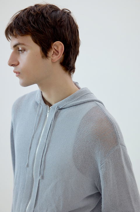 SIMPLE PROJECT WASHI PAPER YARN HOODIE