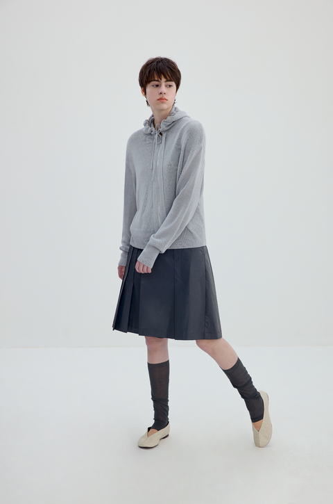 SIMPLE PROJECT WASHI PAPER YARN HOODIE