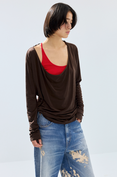 SIMPLE PROJECT CUPRO 2-WAY T-SHIRT