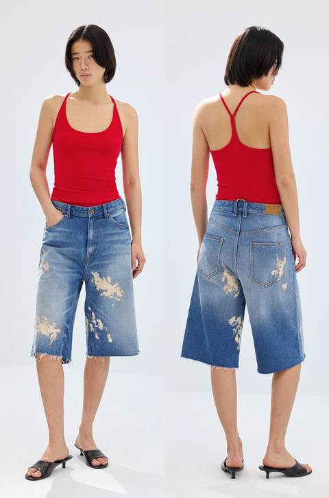 SIMPLE PROJECT U-NECK HALTER TOP