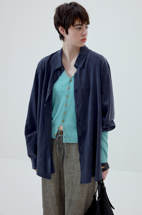 SIMPLE PROJECT TENCEL SHIRT