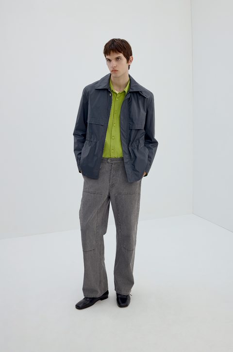 SIMPLE PROJECT COATED HUNTING JACKET