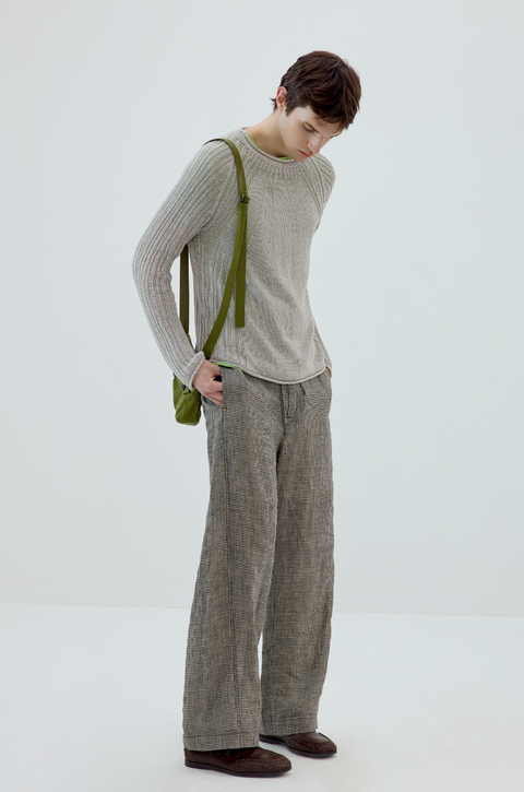 SIMPLE PROJECT WASHI PAPER YARN SWEATER