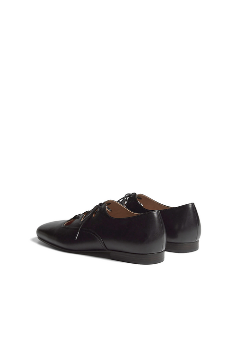 SIMPLE PROJECT BALLET LEATHER SHOES