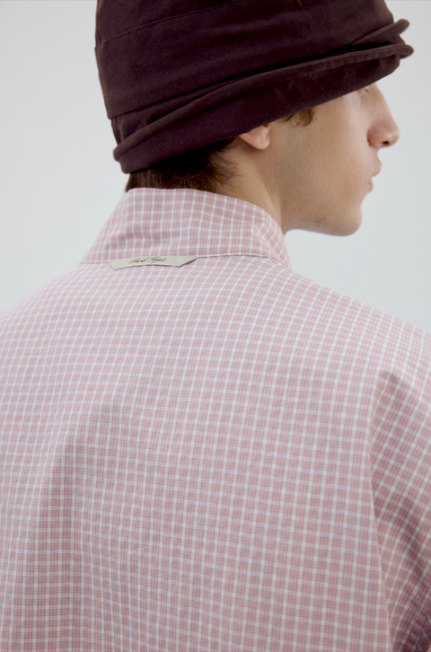 SIMPLE PROJECT PLAID SHIRT