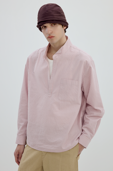 SIMPLE PROJECT PLAID SHIRT