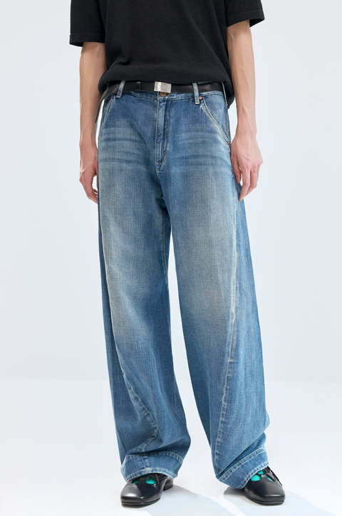 SIMPLE PROJECT ENGINEERED JEANS