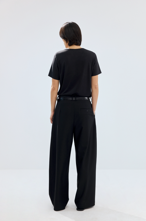 SIMPLE PROJECT PLEATED TROUSERS