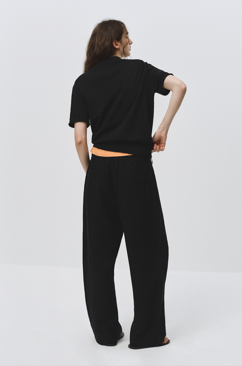 SIMPLE PROJECT LINEN EASY PANTS
