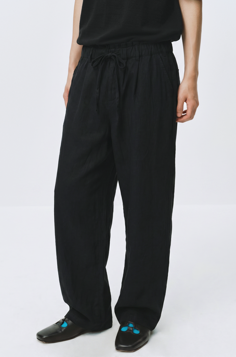 SIMPLE PROJECT LINEN EASY PANTS