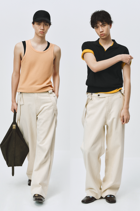 SIMPLE PROJECT STRAIGHT-LEG OVERALLS