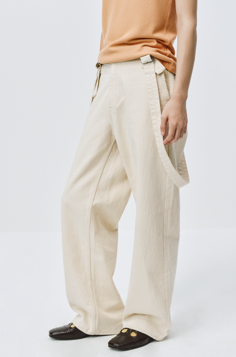 SIMPLE PROJECT STRAIGHT-LEG OVERALLS