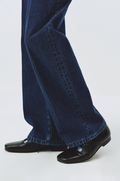 SIMPLE PROJECT DARK BLUE JEANS