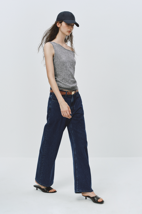 SIMPLE PROJECT DARK BLUE JEANS