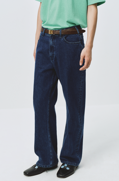 SIMPLE PROJECT DARK BLUE JEANS