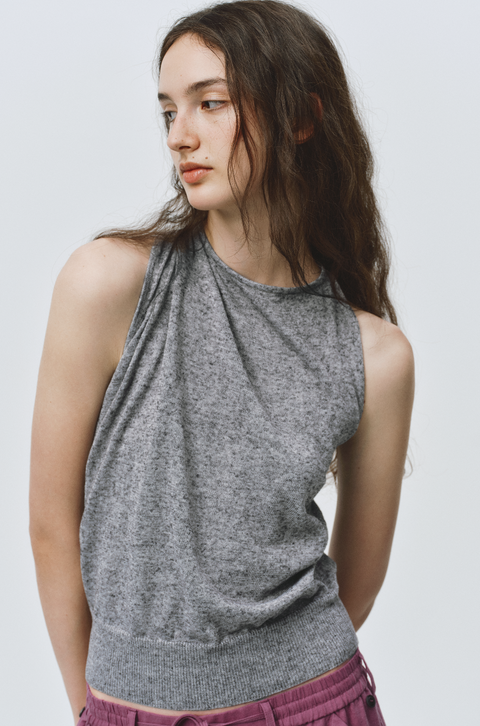 SIMPLE PROJECT KNOTTED TOP