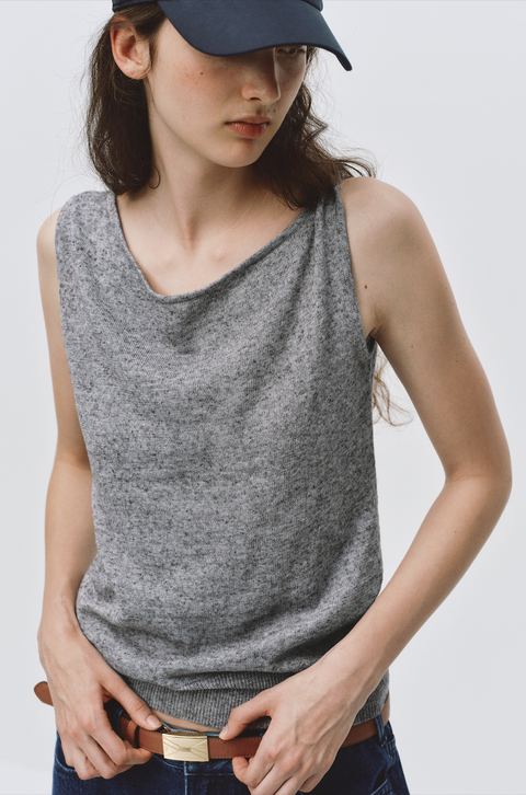 SIMPLE PROJECT KNOTTED TOP
